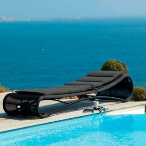 ghế tắm nắng nhựa giả mây GTN06