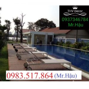 ghế hồ bơi nhập khẩu GHB-T015