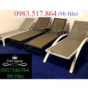 ghế hồ bơi nhập khẩu nhựa composite cao cấp GHB-T042